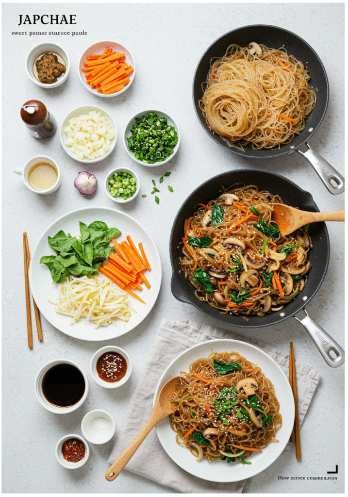 
Jabchae-prepare